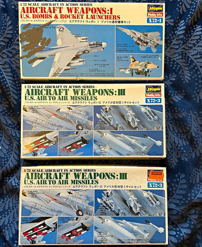 Three hasegawa aircraft - three, 1:72