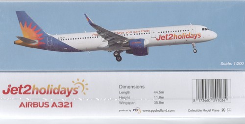 Jet2 holidays model plane - jet2,