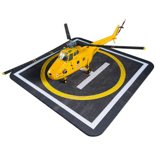 Helicopter landing pad - landing,