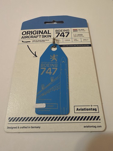 Aviationtag klm royal dutch - aviationtag,