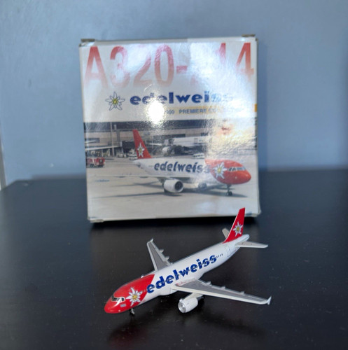 Edelweiss a320 diecast 400 - edelweiss,