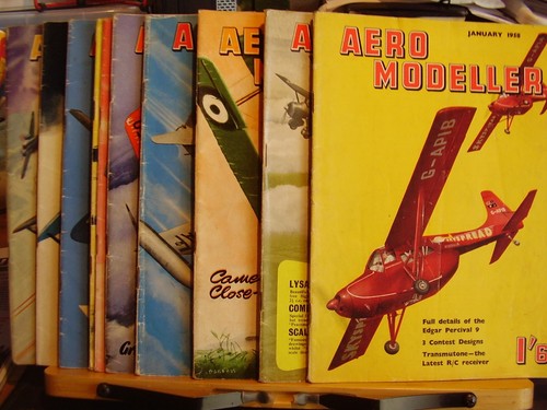 Job lot model aircraft - model,