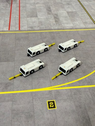 400 scale airport - 1:400, model